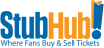 StubHub.com - Buy & Sell Concert Tickets, Sports Tickets, Theater Tickets and Broadway Tickets; online marketplace owned by eBay, which provides services for buyers and sellers of tickets for sports, concerts, theater and other live entertainment events.