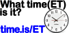 (New Window) Time.is/ET - What time is it?