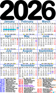 (New Window) Calendar 2026(big)