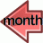 Calendar: Back one month